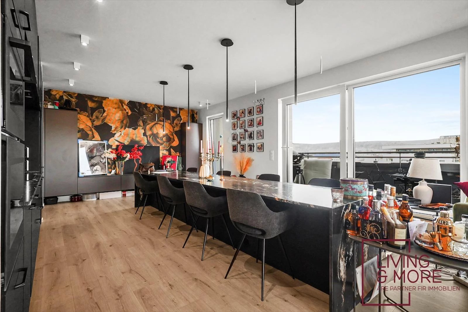 Cuisine équipée du penthouse